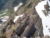 34 Saltino da superare sul fianco sud